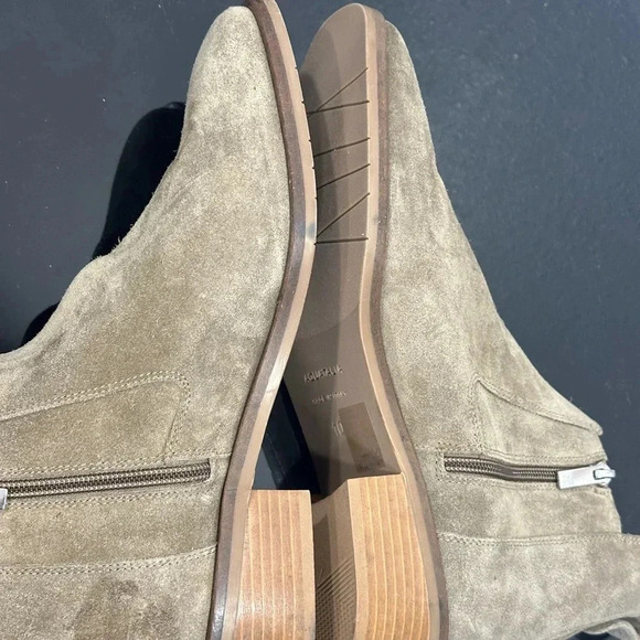 Aquatalia Suede Leather Boots Size 10 - Picture 3 of 6